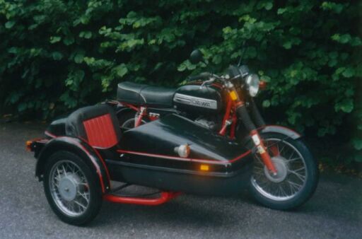 Jawa 638 with sidecar
