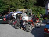 am Pass angelangt, Rauchpause...