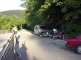 Rast in den Karpatenw�ldern...